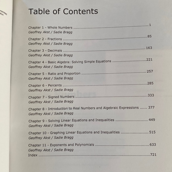 Pearson Math 092 Foundation Of Mathematics Book - Picture 4 of 8